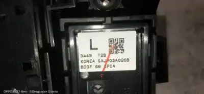 Peça sobressalente para automóvel em segunda mão comandos de alavanca por mazda 3 berlina (bp) evolution referências oem iam bdgf66cm0  3449t2b sajmc2a028c sajmg3a026b