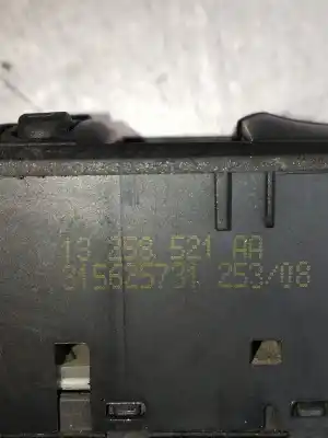 Second-hand car spare part left front power window switch for opel corsa d essentia oem iam references 13258521aa  