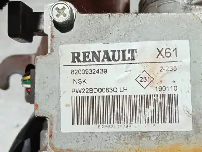 Second-hand car spare part steering column for renault kangoo * oem iam references 8200932439 pw22bd0083qlh 7801q0181