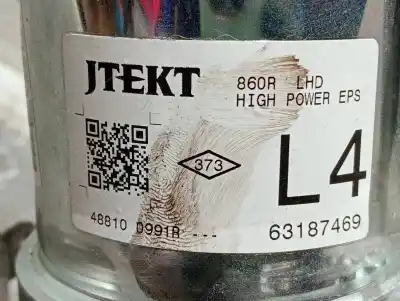 Second-hand car spare part steering column for renault captur adventure oem iam references 488100991r 6700003397 q003ta1075ze