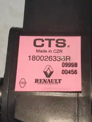 Pezzo di ricambio per auto di seconda mano potenziometro per renault zoe limited 72 cv / 53 kw riferimenti oem iam 180026336r  