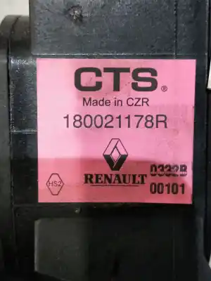 Second-hand car spare part potentiometer for renault zoe intens 69 cv / 51 kw oem iam references 180021178r  