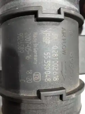 Peça sobressalente para automóvel em segunda mão medidor de massa de ar por chevrolet lacetti cdx referências oem iam 0281002618  55350048