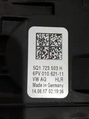 Peça sobressalente para automóvel em segunda mão potenciômetro por audi a3 (8vk) basic referências oem iam 5q1723503h  6pv01062111