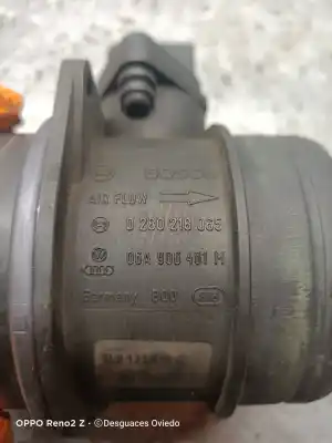 Pezzo di ricambio per auto di seconda mano misuratore di flusso per audi s3 (8l) 1.8 t (165kw) 224 cv / 165 kw riferimenti oem iam 0280218065  06a906461m