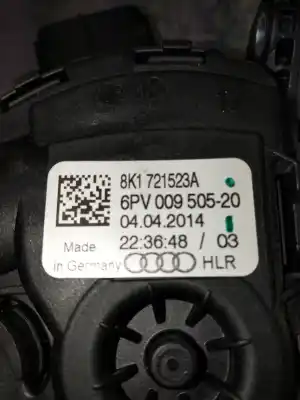 Автозапчасти б/у педальный потенциометр за audi a4 b8 avant (8k5) 2.0 tdi ссылки oem iam 6pv00950520  8k1721523a