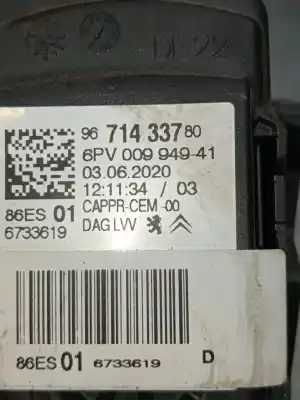 Peça sobressalente para automóvel em segunda mão potenciômetro por citroen c-elysee (dd_) 1.5 bluehdi 100 referências oem iam 9671433780  6pv00994941