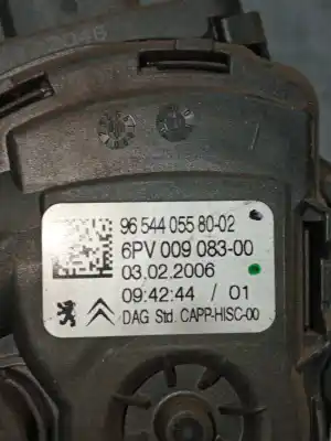 Автозапчасти б/у педальный потенциометр за citroen c2 enterprise (jg_) 1.4 hdi ссылки oem iam 965440558002  6pv00908300