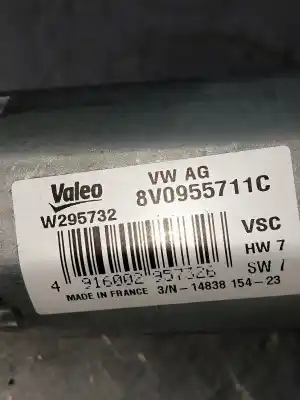 Peça sobressalente para automóvel em segunda mão motor do limpador traseiro por cupra formentor (km7) 1.5 tsi referências oem iam 8v0955711c  