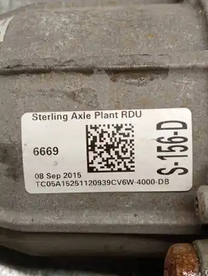 Автозапчастина б/у задній диференціал для ford kuga (cbs) titanium посилання на oem iam cv6w4000db  