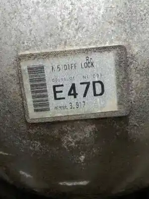 Pezzo di ricambio per auto di seconda mano differenziale posteriore per mitsubishi montero (v60/v70) 3.2 di-d avance riferimenti oem iam mr446873  