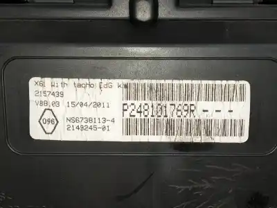 Peça sobressalente para automóvel em segunda mão quadrante por renault kangoo * referências oem iam p248101769r  2157439