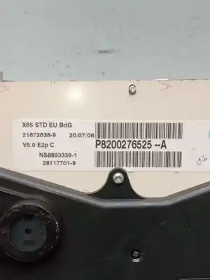 Peça sobressalente para automóvel em segunda mão quadrante por renault clio ii (bb_, cb_) 1.2 16v (bb05, bb0w, bb11, bb27, bb2t, bb2u, bb2v, cb05,... referências oem iam p8200276525a  