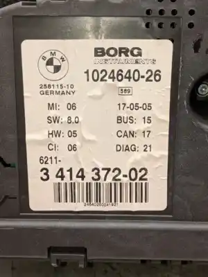 Second-hand car spare part dashboard for bmw x3 (e83) 2.0 d oem iam references 102464026  341437202