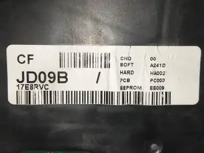 Peça sobressalente para automóvel em segunda mão quadrante por nissan qashqai / qashqai +2 i (j10, nj10, jj10e) 2.0 dci referências oem iam jd09b  17e8rvc