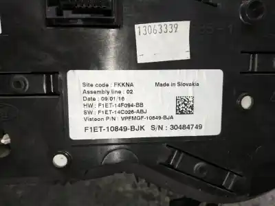 Peça sobressalente para automóvel em segunda mão quadrante por ford focus turn. (cb8) 1.0 ecoboost cat referências oem iam 30484749 f1et14f094b f1et14c26abj f1et10849bjk