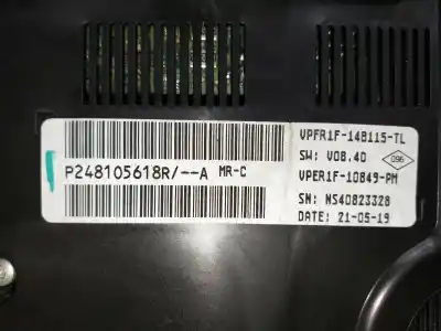 Second-hand car spare part dashboard for renault megane iv fastback (b9a/m/n_) 1.3 tce 140 (b9nb) oem iam references p248105618r  