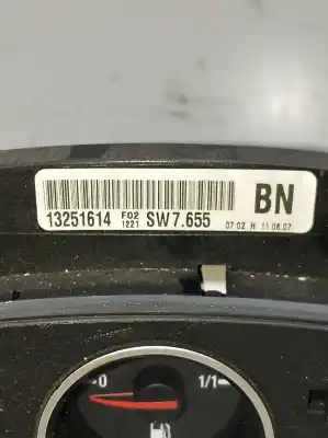 Second-hand car spare part dashboard for opel astra h gtc (a04) 1.6 (l08) oem iam references 13251614 sw7655  