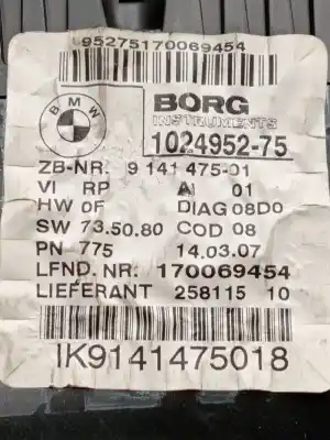 Peça sobressalente para automóvel em segunda mão quadrante por bmw 1 (e87) 118 d referências oem iam 1k9141475018 102495275  