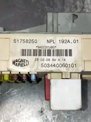 Second-hand car spare part fuse box unit for fiat stilo (192) * oem iam references 503440060101  51758250