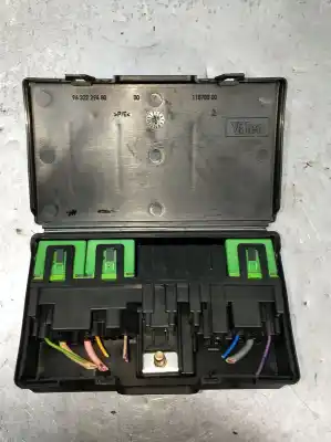 Pezzo di ricambio per auto di seconda mano SCATOLA RELÈ/FUSIBILI per CITROEN C2 ENTERPRISE (JG_) 1.4 HDI Riferimenti OEM IAM 9632229480  
