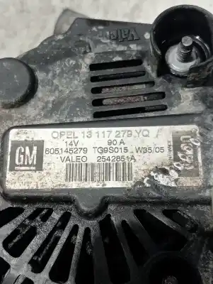 Peça sobressalente para automóvel em segunda mão alternador por opel corsa c cosmo referências oem iam 13117279yq 2542851a g9s015