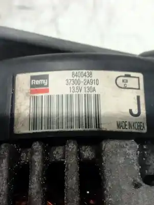 Second-hand car spare part alternator for kia optima vision oem iam references 8400438  373002a910