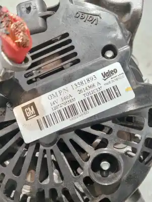 Pezzo di ricambio per auto di seconda mano alternatore per opel corsa d corsa d riferimenti oem iam 13581893 tg12c137 2614366a