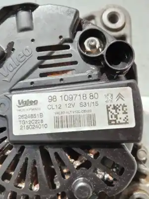 Автозапчастина б/у генератор для citroen c4 cactus 1.2 12v e-thp посилання на oem iam 9810971880 tg12c228 2624851b
