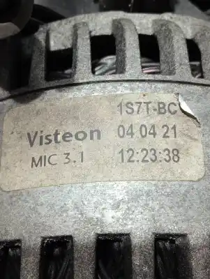 Peça sobressalente para automóvel em segunda mão alternador por jaguar x-type 2.2 diesel cat referências oem iam 1s7tbc  