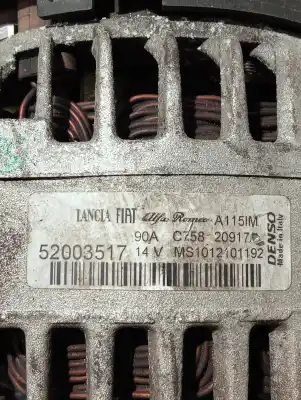 Second-hand car spare part alternator for opel combo d-y17ct oem iam references 52003517  ms1012101192