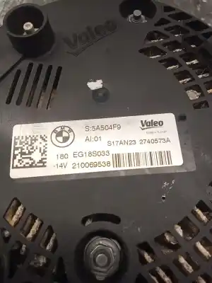 Автозапчастина б/у генератор для bmw x1/ix1 u11 x1 sdrive18d посилання на oem iam s17an23 2740573a  