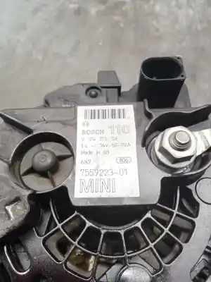 Автозапчастина б/у генератор для mini mini (r50, r53) one посилання на oem iam 0124325158  755922301