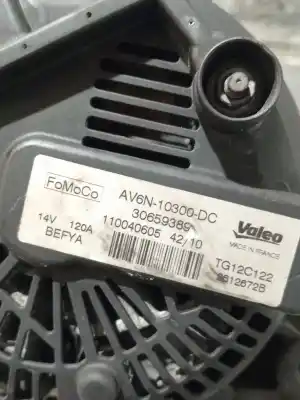 Автозапчастина б/у генератор для ford c-max ii (dxa/cb7, dxa/ceu) 1.6 tdci посилання на oem iam av6n10300dc 30659389 2612672b