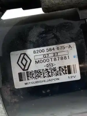 Second-hand car spare part starter motor for renault kangoo (f/kc0) confort expression oem iam references 8200584675a  m000t87881 Second-hand car spare part starter motor for renault kangoo (f/kc0) confort expression oem iam references 8200584675a  m000t87881