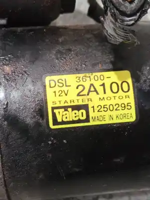 Peça sobressalente para automóvel em segunda mão motor de arranque por kia cerato (ld) 1.6 crdi referências oem iam 361002a100  1250295