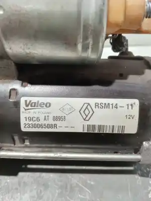 Peça sobressalente para automóvel em segunda mão motor de arranque por renault captur adventure referências oem iam 233006508r  rsm1411