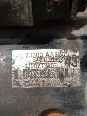 Second-hand car spare part starter motor for subaru legacy berl. b13 (bl) 2.0 d classic oem iam references 23300aa620  m002t89071