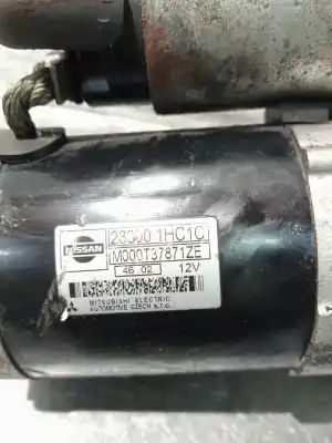 Peça sobressalente para automóvel em segunda mão motor de arranque por nissan note acenta referências oem iam 233001hc1c  m000t37871ze