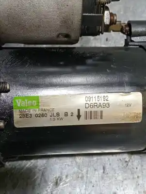 Peça sobressalente para automóvel em segunda mão motor de arranque por opel corsa d cosmo referências oem iam 28e30260jls  d6ra93