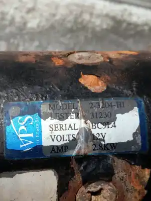 Pezzo di ricambio per auto di seconda mano motorino di avviamento per isuzu trooper ubs 52 riferimenti oem iam 23204hi  