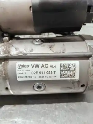 Peça sobressalente para automóvel em segunda mão motor de arranque por seat leon (5f1) reference referências oem iam 02e911023t  esw20er25