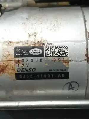 Автозапчастина б/у двигун запускається для land rover range rover evoque (l538) 2.0 d 4x4 посилання на oem iam 4380001991  gj3211001ad
