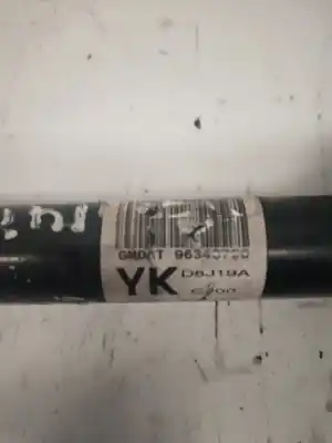 Second-hand car spare part front left transmission for chevrolet aveo 1.4 cat oem iam references   96348790