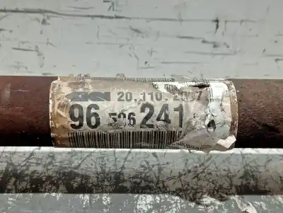 Peça sobressalente para automóvel em segunda mão transmissão dianteira direita por citroen c2 furio referências oem iam 9650624180  