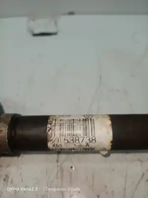 Pezzo di ricambio per auto di seconda mano trasmissione anteriore destra per renault clio ii fase ii (b/cb0) campus riferimenti oem iam 8200538738  
