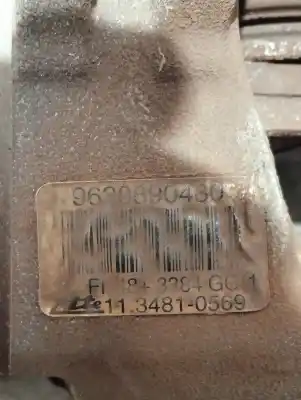 Автозапчастина б/у передній лівий гальмум для peugeot 306 fastback (7a, 7c, n3, n5) 1.9 dt посилання на oem iam 9630890480  1134810569