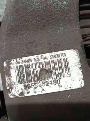 Автозапчастина б/у передній правий гальмівний супорт для citroen c2 enterprise (jg_) 1.4 hdi посилання на oem iam 9659852480  