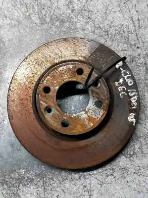 Peça sobressalente para automóvel em segunda mão Disco De Travão Dianteiro por RENAULT CLIO III 1.5 dCi Diesel CAT Referências OEM IAM   