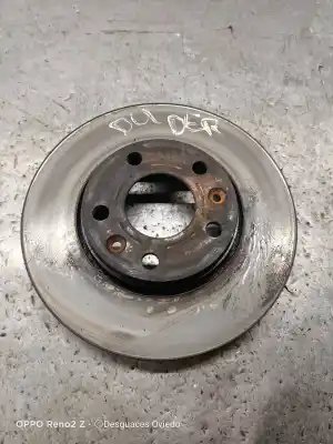 Peça sobressalente para automóvel em segunda mão disco de travão dianteiro por renault express iii 1.5 blue dci 95 (f6ab) referências oem iam 